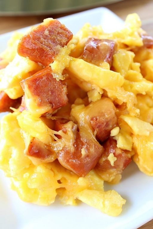 Hot Link Breakfast Scramble