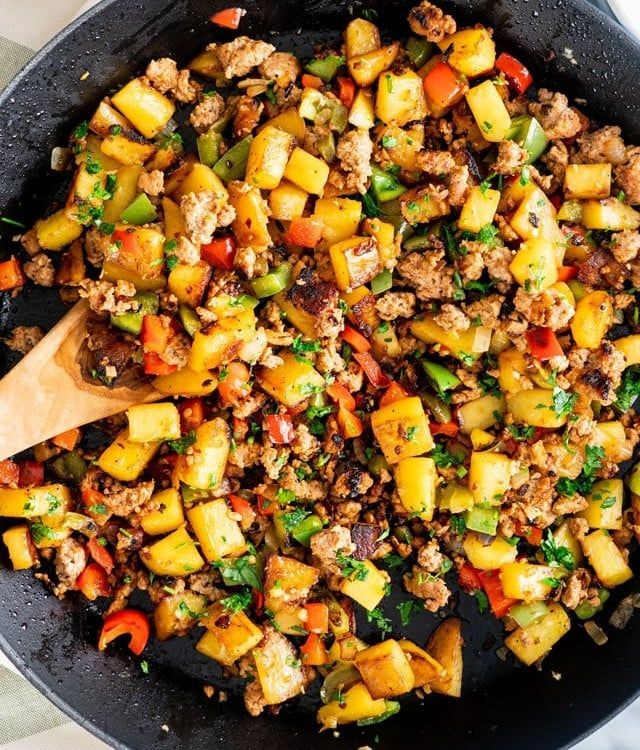 Hot Link and Potato Hash