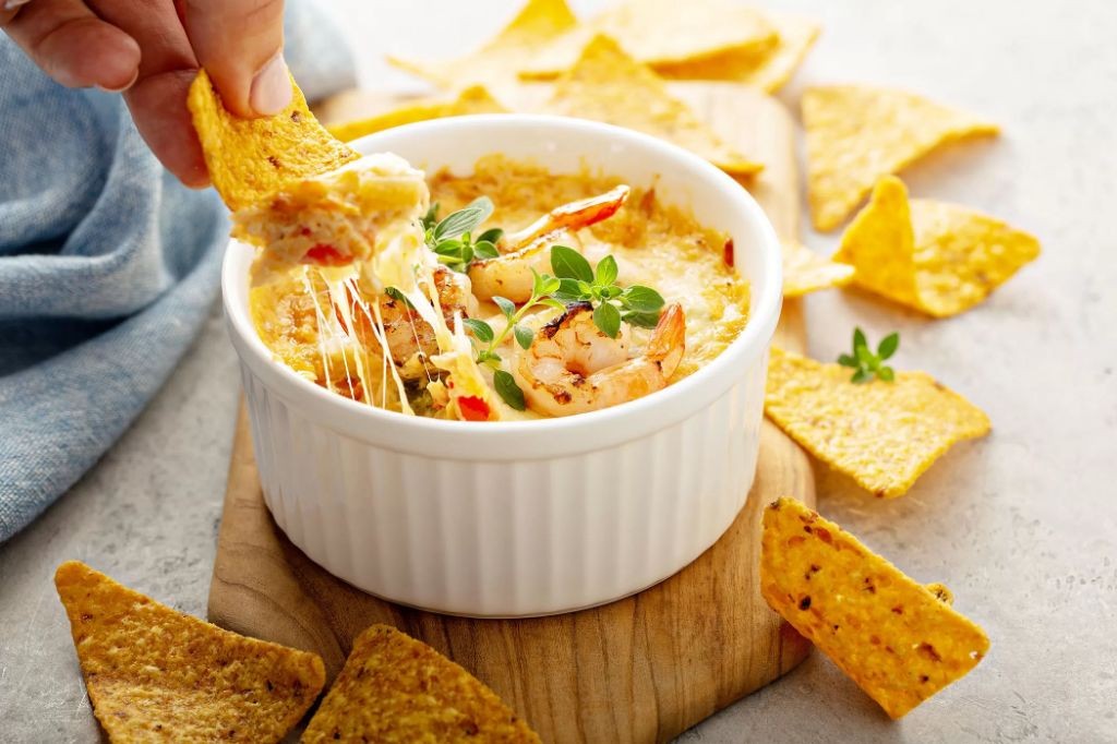 Hot and Cheesy Salmon Dip