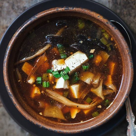 Hot and Sour Soup with Tofu