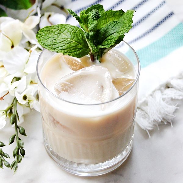 Iced Peppermint Irish Coffee
