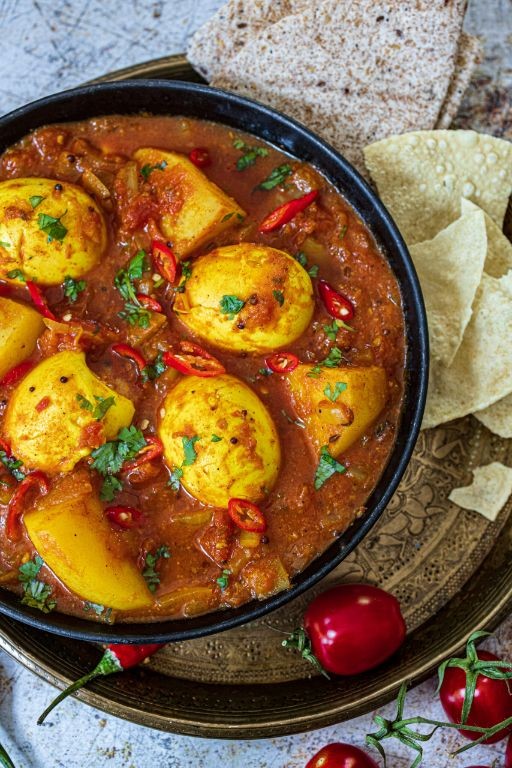 Indian Aloo Anda Masala