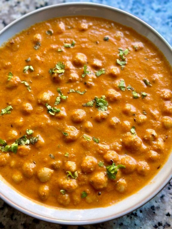 Indian Vegan Chana Masala (for an Asian fusion twist)