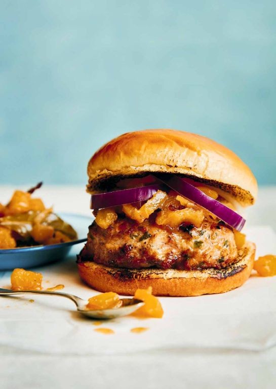 Indian-Spiced Burgers