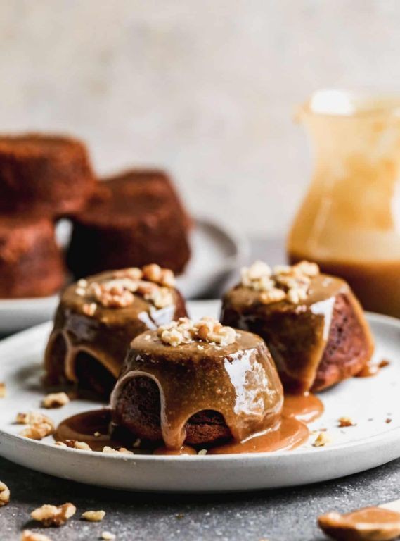 Individual Mini Sticky Toffee Puddings