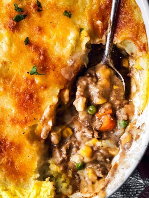 Instant Mashed Potato Shepherd’s Pie