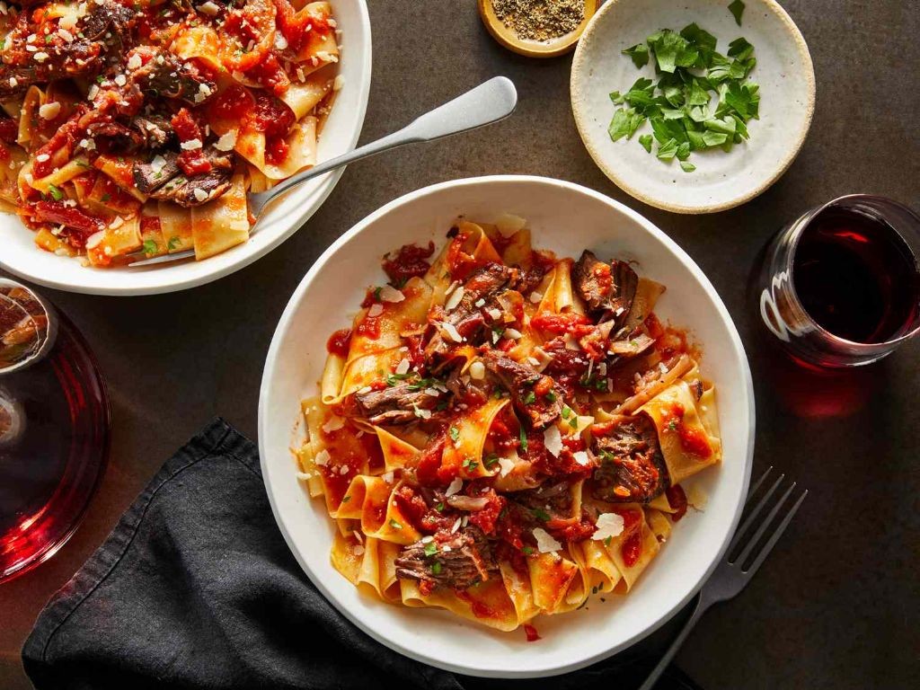 Instant Pot Beef Ragu with Pappardelle