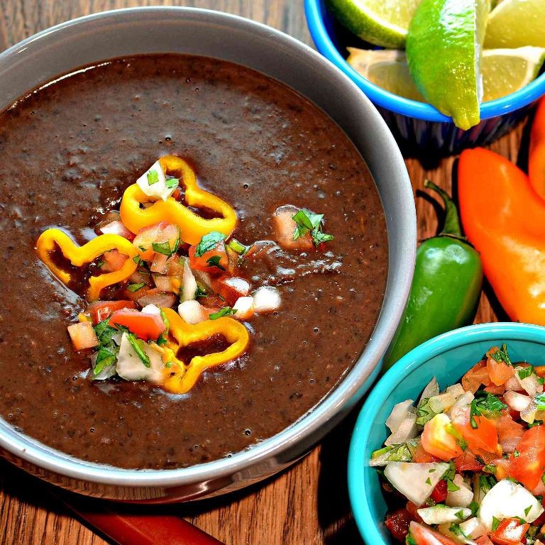 Instant Pot Black Bean Soup