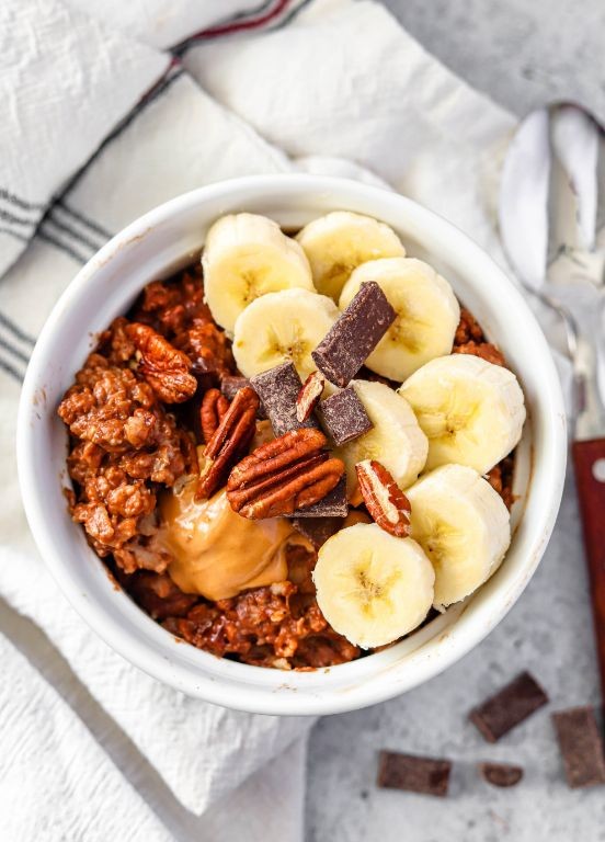 Instant Pot Chocolate Peanut Butter Oatmeal