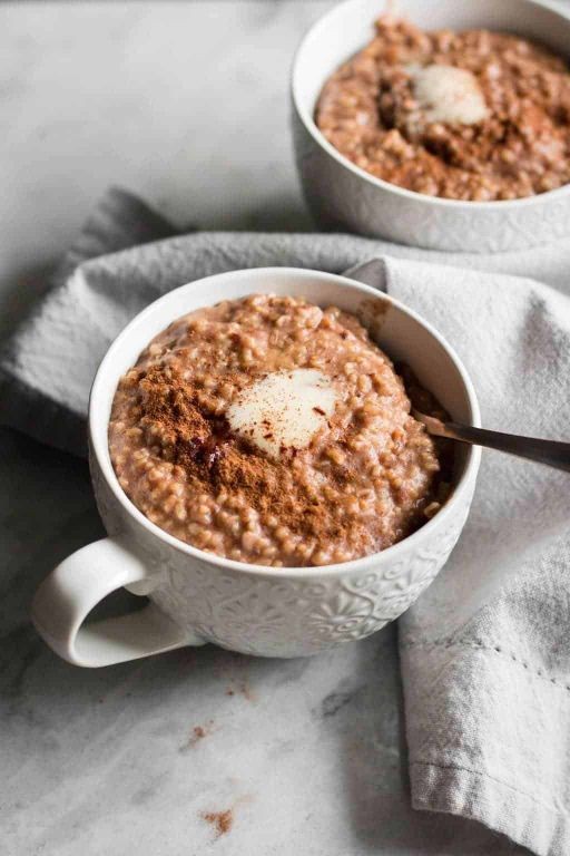 Instant Pot Cinnamon Roll Oatmeal