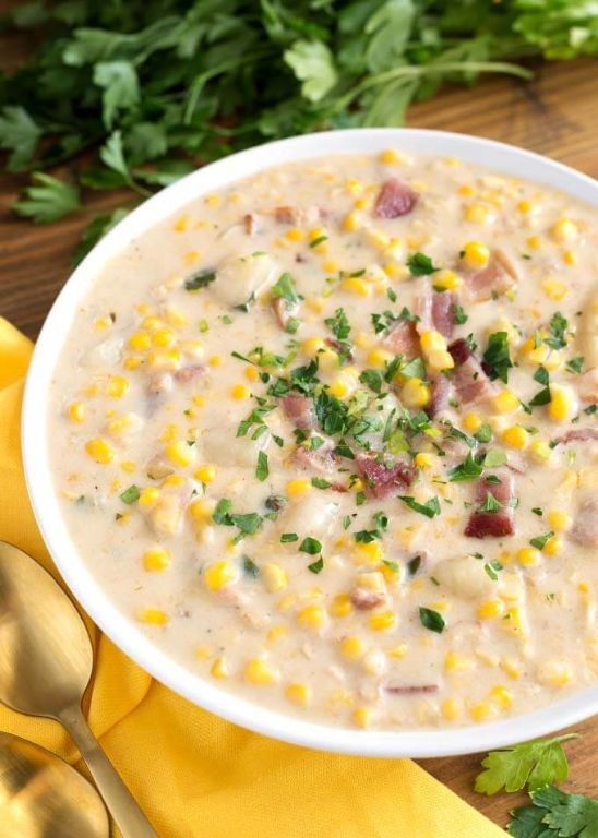 Instant Pot Corn Chowder