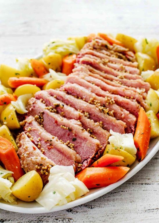 Instant Pot Corned Beef and Cabbage