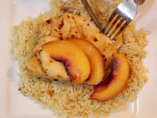 Instant Pot Grilled Peach Chicken
