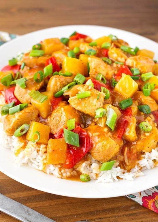 Instant Pot Hawaiian Pineapple Chicken