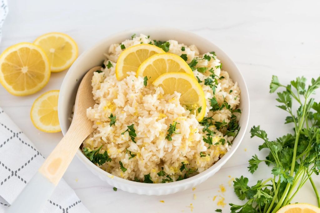 Instant Pot Lemon Herb Rice