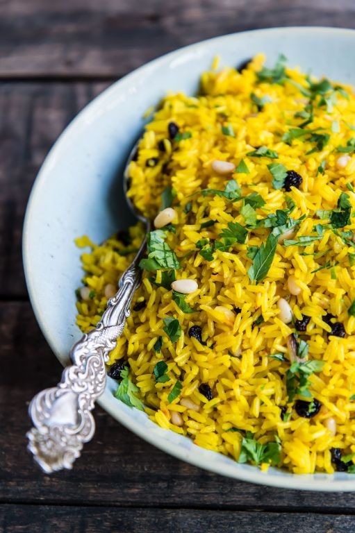 Instant Pot Saffron Rice