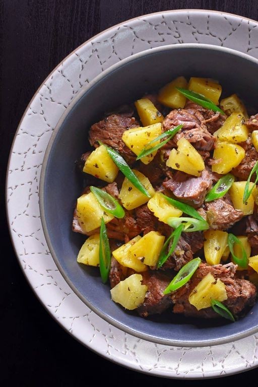 Instant Pot Tropical Pineapple Pork