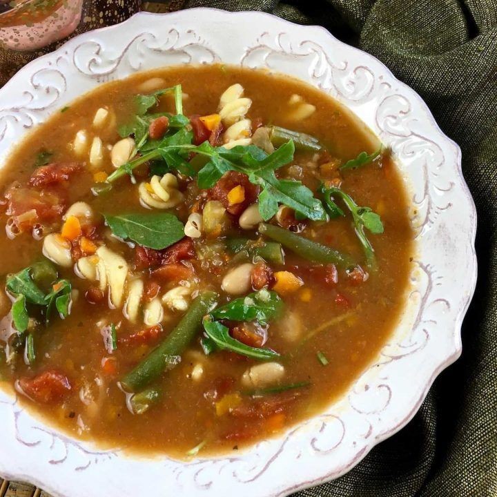 Instant Pot Weight Watchers Minestrone Soup