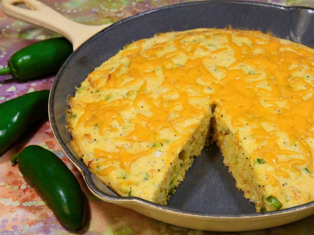 Jalapeño Cheddar Mexican Cornbread