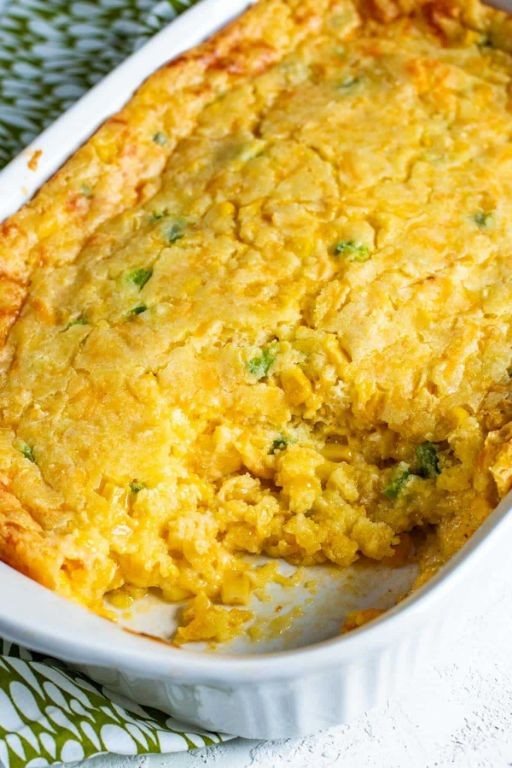 Jalapeño Crab Cornbread Casserole