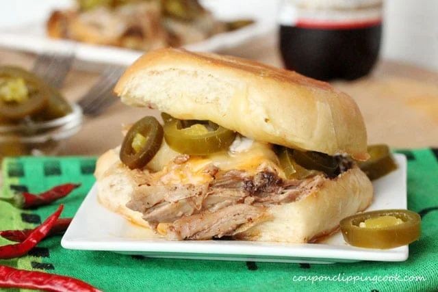 Jalapeño Popper Pulled Pork Sandwich