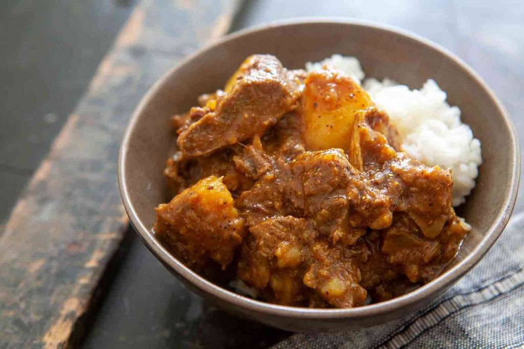 Jamaican Curry Goat with Coconut Milk