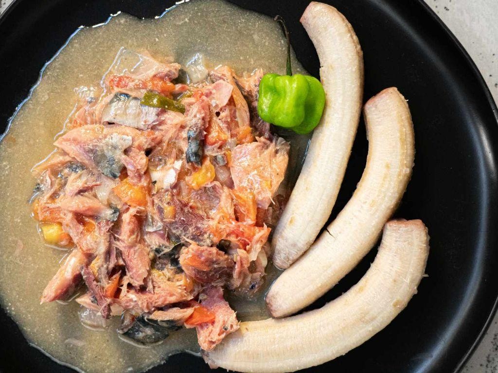 Jamaican Smoked Herring Rundown