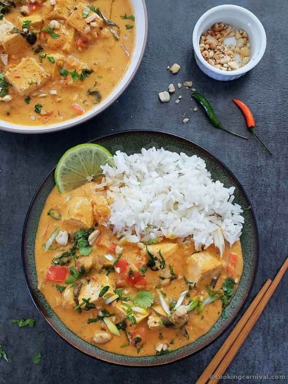 Jasmine Rice and Tofu Curry