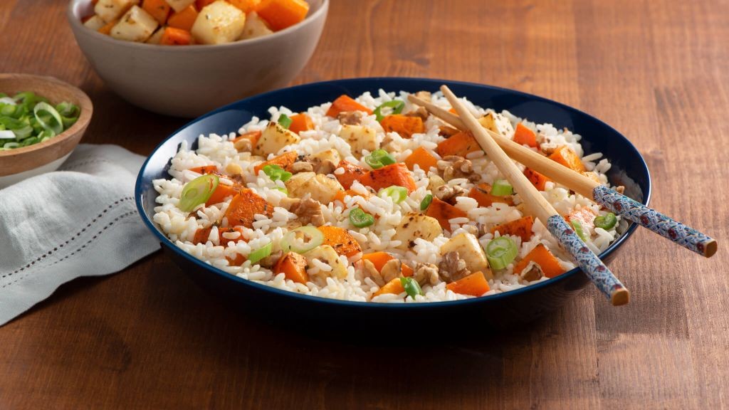 Jasmine Rice and Vegetable Stir-Fry