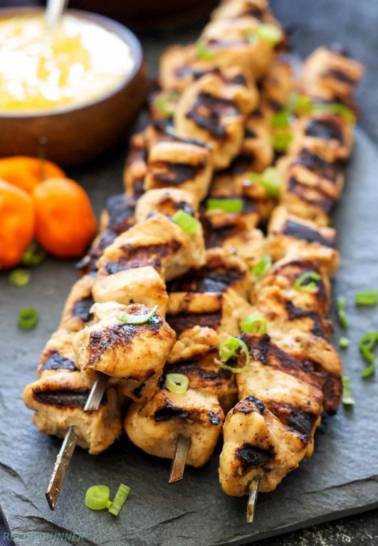 Jerk chicken with habanero marinade