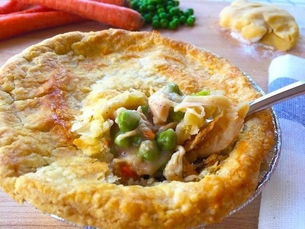 KFC Chicken Pot Pie with Cornbread Crust