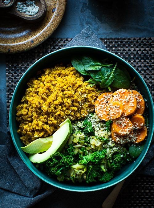 Kale, Spinach, and Fenugreek Stir Fry