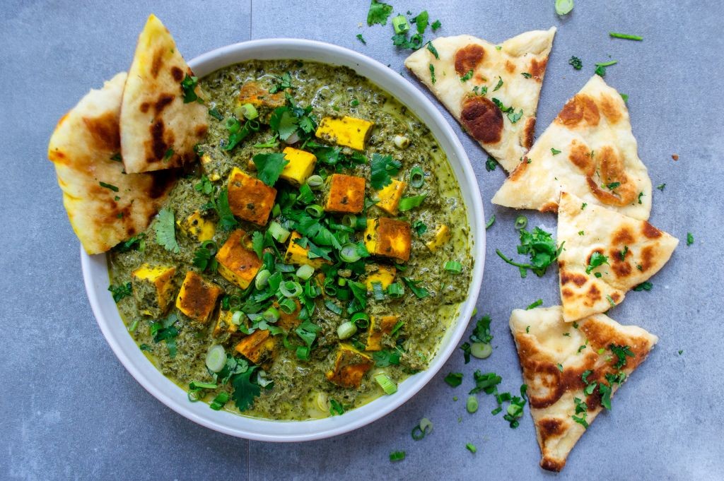 Kale and Paneer Saag