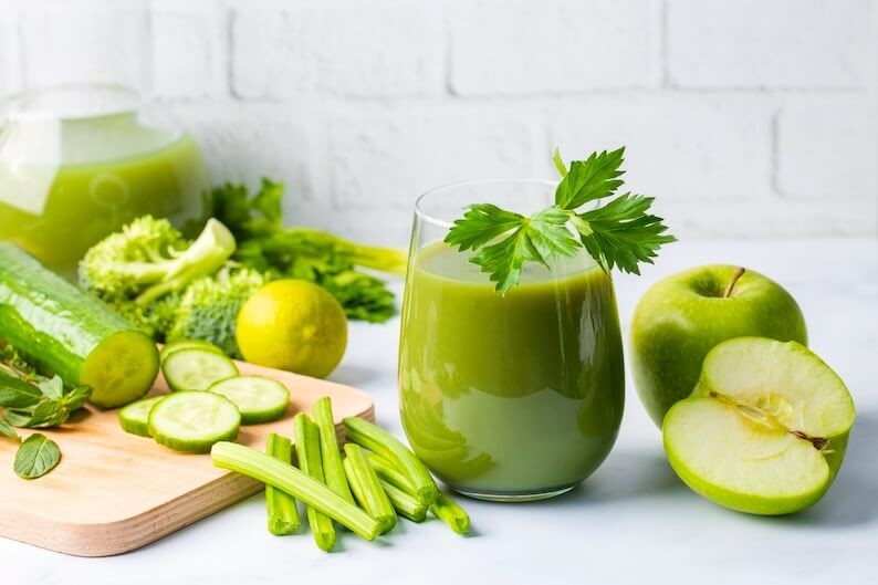 Kale-Apple-Celery Slimming Elixir