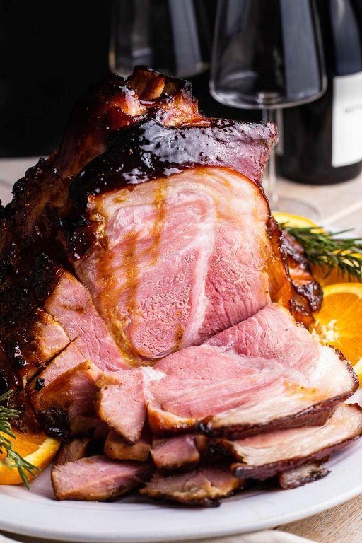 Kentucky Bourbon Glazed Ham