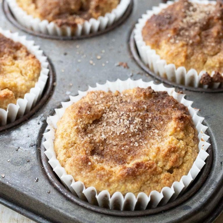 Keto Apple Cinnamon Muffins