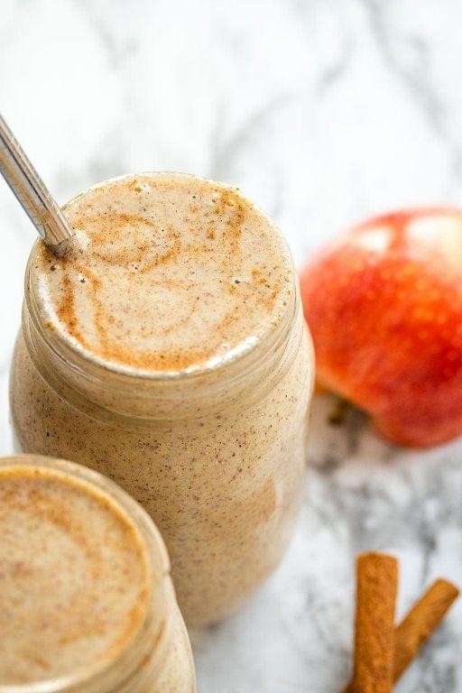 Keto Apple Cinnamon Smoothie