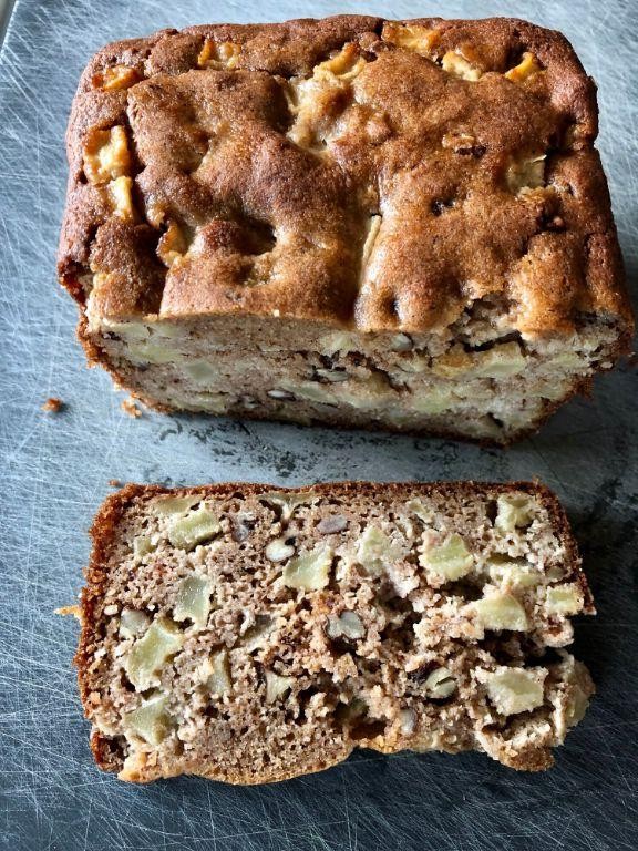 Keto Apple Pecan Bread