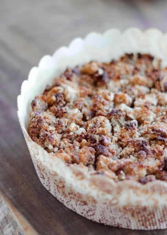 Keto Apple Streusel Coffee Cake