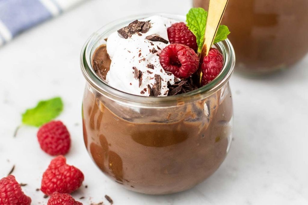 Keto Chocolate Avocado Pudding