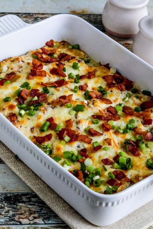 Keto Crack Chicken Casserole