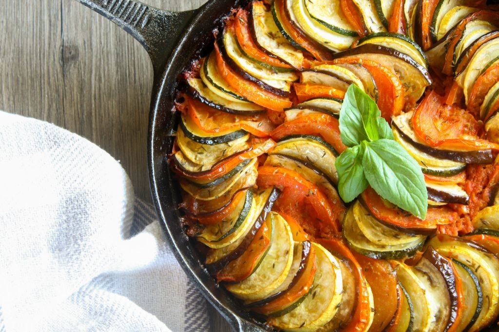 Keto Dutch Oven Ratatouille
