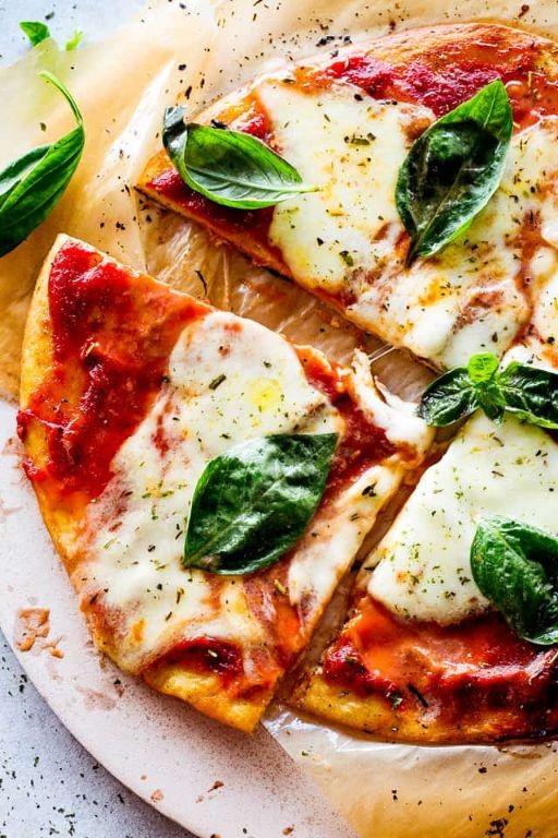 Keto Margherita Pizza