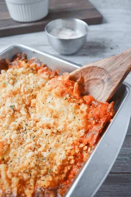 Keto Shredded Chicken Parmesan