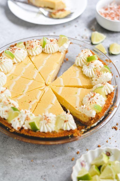 Key Lime Coconut Pie
