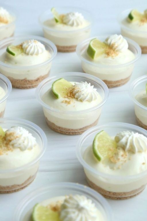 Key Lime Pie Dessert Shells