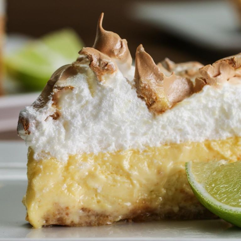Key Lime Pie with Toasted Meringue