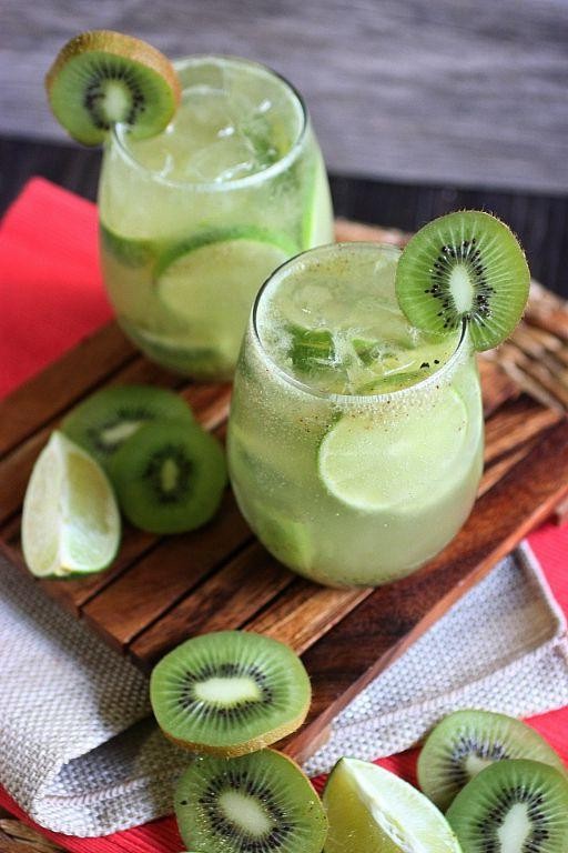 Kiwi Lime Rum Punch
