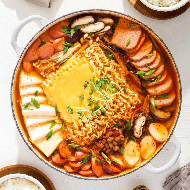 Korean Army Stew (Budae Jjigae)