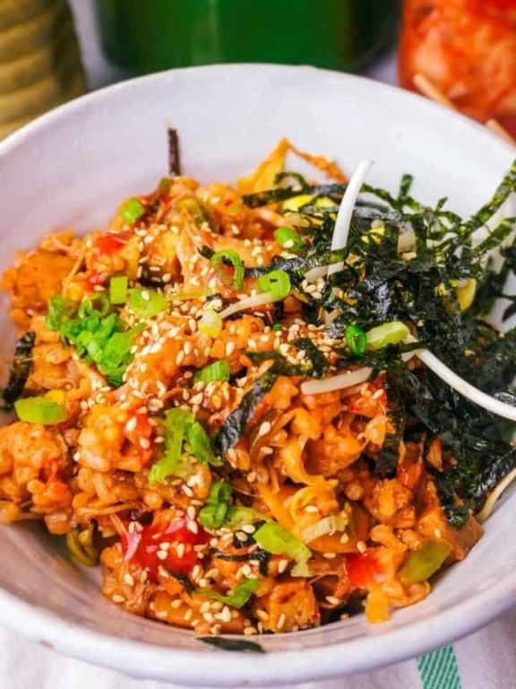 Korean BBQ Sisig with Gochujang Sauce